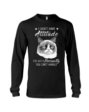 I don't have attitude Long Sleeve Tee tile