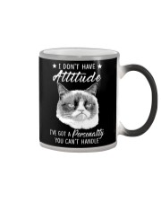 I don't have attitude Color Changing Mug tile