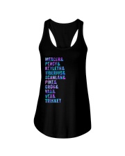 Dungeon First Campaign List Characters Ladies Flowy Tank tile