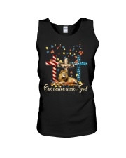 Independence day one nation under God Unisex Tank tile