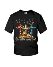 Independence day one nation under God Youth T-Shirt tile