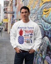 American nurses independence day Crewneck Sweatshirt lifestyle-unisex-sweatshirt-front-2