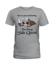 I'm not procrastinating Ladies T-Shirt tile