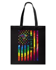 Tie dye American Independence day Tote Bag tile