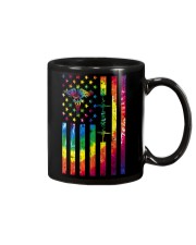 Tie dye American Independence day Mug tile