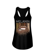 Melanin Poppin Ladies Flowy Tank tile