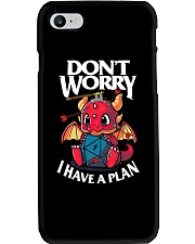 Don't worry I have a plan Phone Case tile