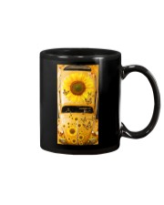 Sunflower car Mug tile