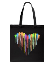 Polyhedral Dice Heart Tote Bag tile