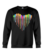 Polyhedral Dice Heart Crewneck Sweatshirt front