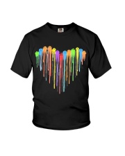 Polyhedral Dice Heart Youth T-Shirt tile