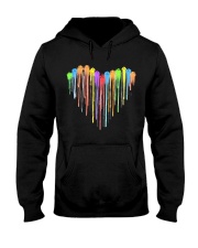 Polyhedral Dice Heart Hooded Sweatshirt tile