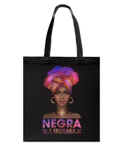 Negra y Educada Tote Bag tile