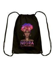 Negra y Educada Drawstring Bag tile