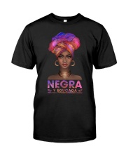 Negra y Educada Classic T-Shirt front