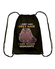 I don't have grey hair Drawstring Bag tile