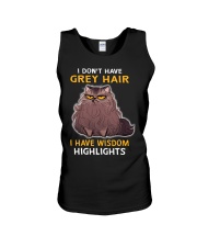 I don't have grey hair Unisex Tank tile