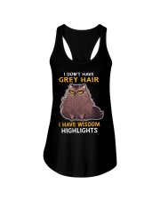 I don't have grey hair Ladies Flowy Tank tile