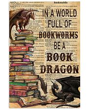 In a world full of bookworms 11x17 Poster front