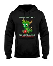 Don't kill my character Hooded Sweatshirt tile