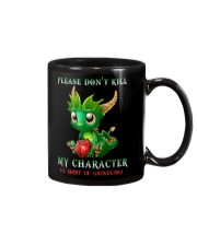 Don't kill my character Mug tile