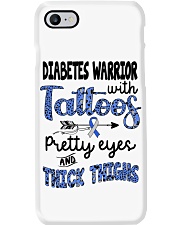 Diabetes warrior Phone Case tile