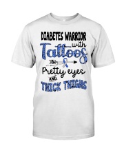 Diabetes warrior Classic T-Shirt tile