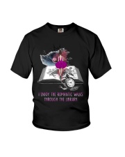 I enjoy the romantic walks Youth T-Shirt tile