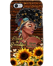 Black is beautiful Phone Case tile