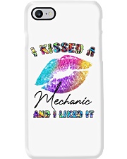 I kissed a mechanic and I liked it Phone Case tile