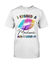 I kissed a mechanic and I liked it Classic T-Shirt front