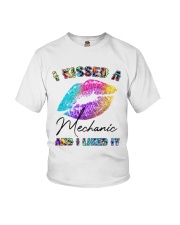 I kissed a mechanic and I liked it Youth T-Shirt tile