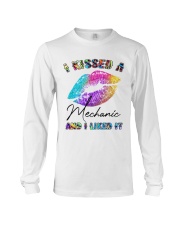 I kissed a mechanic and I liked it Long Sleeve Tee tile