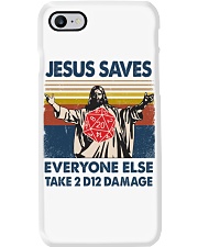 Jesus saves Phone Case tile