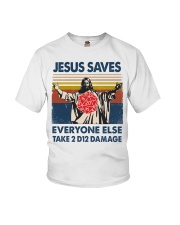 Jesus saves Youth T-Shirt tile
