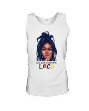 Life is better with locs Unisex Tank tile
