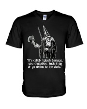 Splash damage V-Neck T-Shirt tile
