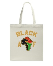 Black AF Tote Bag tile