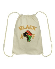 Black AF Drawstring Bag tile