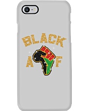 Black AF Phone Case tile