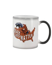 No justice no peace Color Changing Mug tile