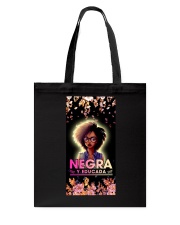 Negra y Educada Tote Bag tile