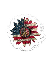 Sunflower sticker Sticker - 4 pack (Vertical) front
