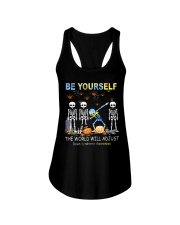 Be yourself Ladies Flowy Tank tile