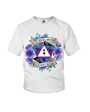 No story should end too soon Youth T-Shirt tile
