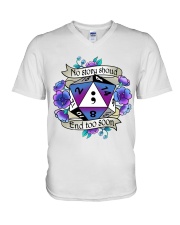 No story should end too soon V-Neck T-Shirt tile