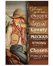 God says you are 11x17 Poster front