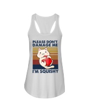 Please don't damage me Ladies Flowy Tank tile