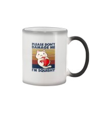 Please don't damage me Color Changing Mug tile