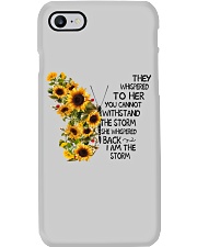 They whispered to her Phone Case tile